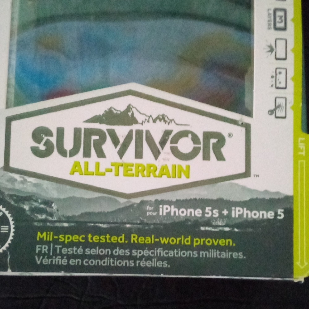 Black Rugged Phone Case for Maximum Protection - Picture 2 of 4
